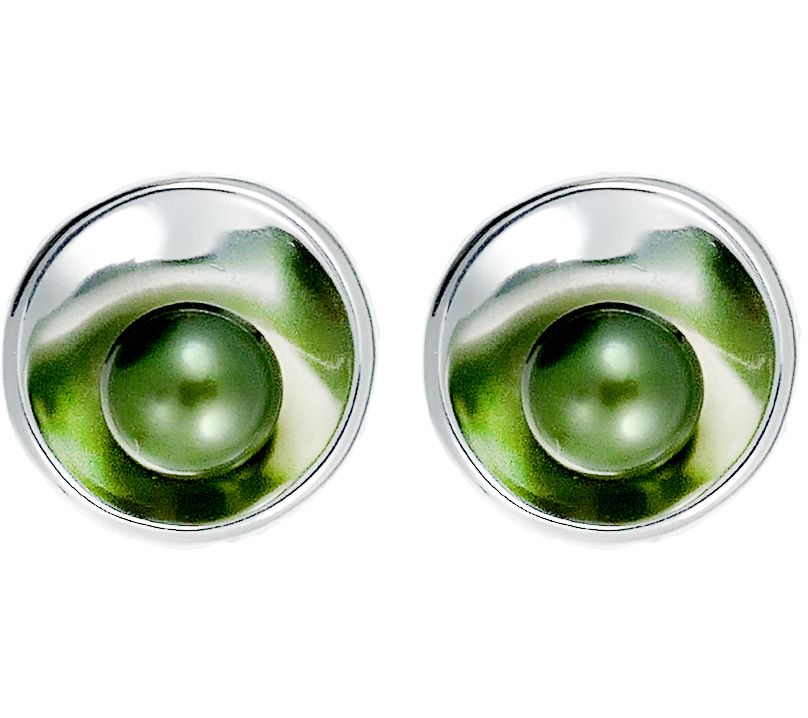 Hagit Sterling Cultured Pearl Earrings