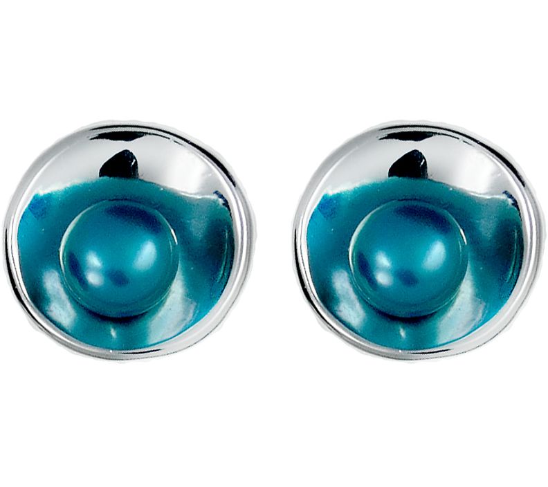 Hagit Sterling Cultured Pearl Earrings