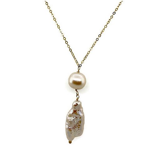 Alkeme 10K Gold Cultured Pearl Necklace