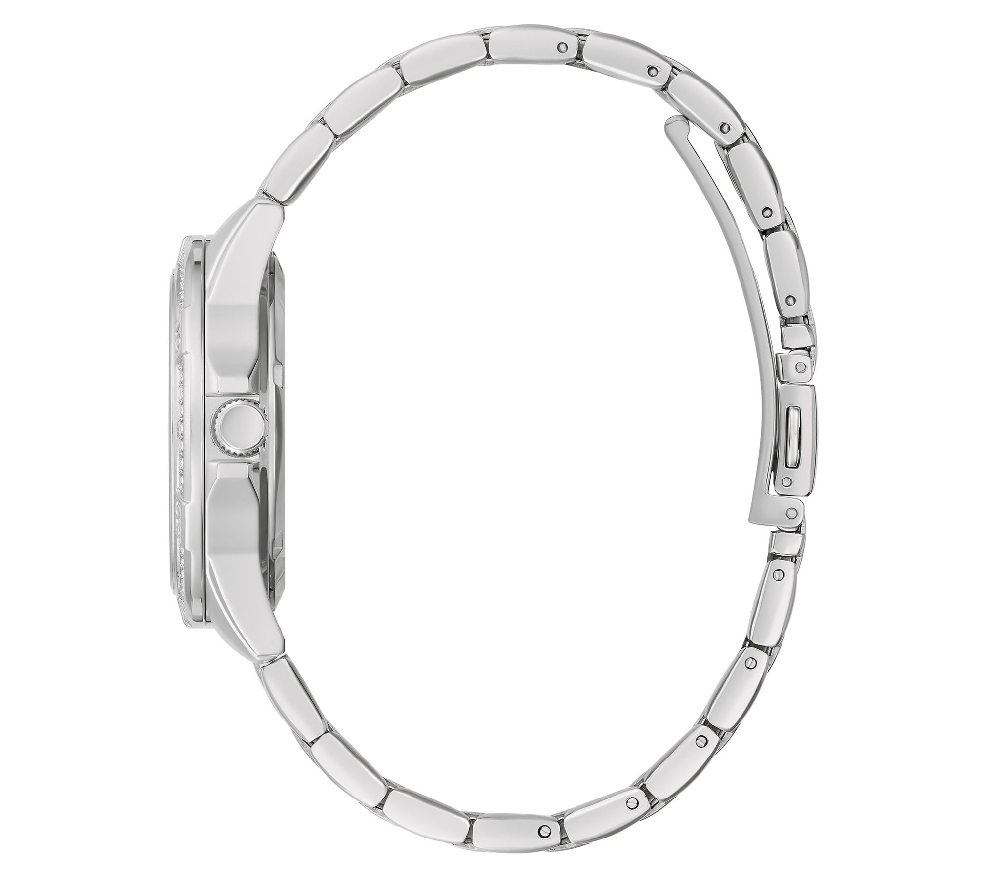 Caravelle by Bulova Women's Stainless Steel Crystal Watch - QVC.com