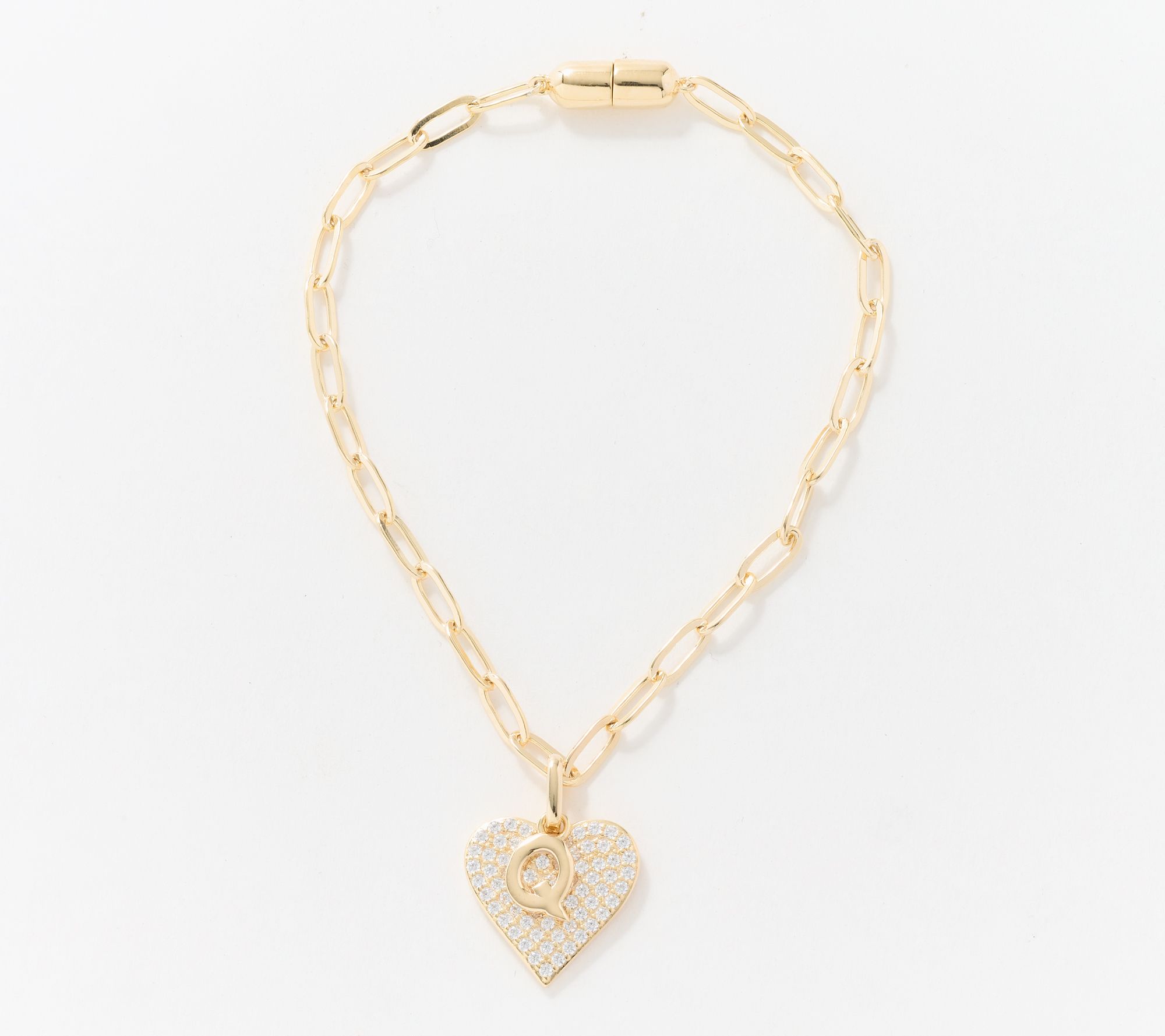 Diamonique x Kathy Levine All About You Bracelet, 14K Plated | QVC