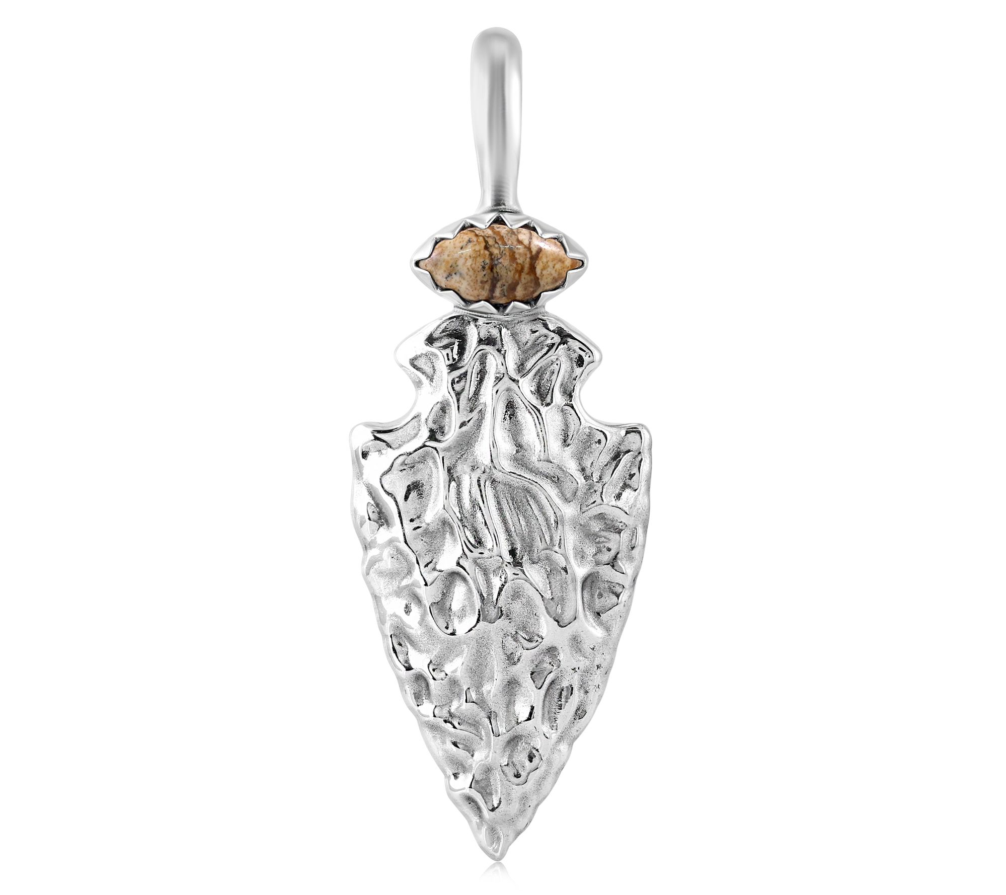 Fritz Casuse Sterling & Gemstone Arrowhead Enhancer