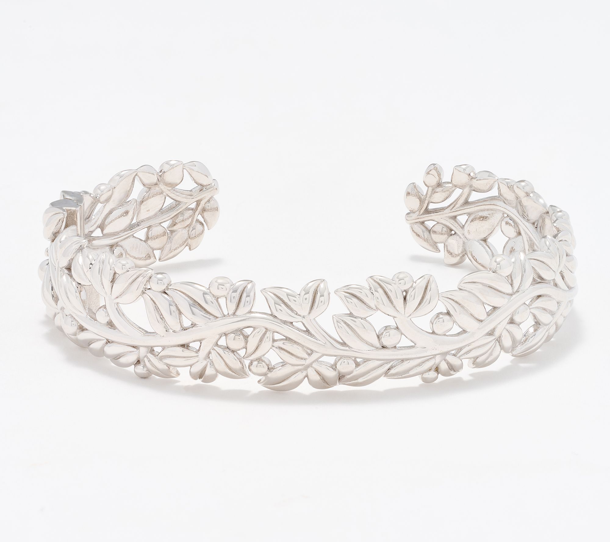 "As Is" Christian James by Scott Grimes Sterling Silver Hinged Cuff