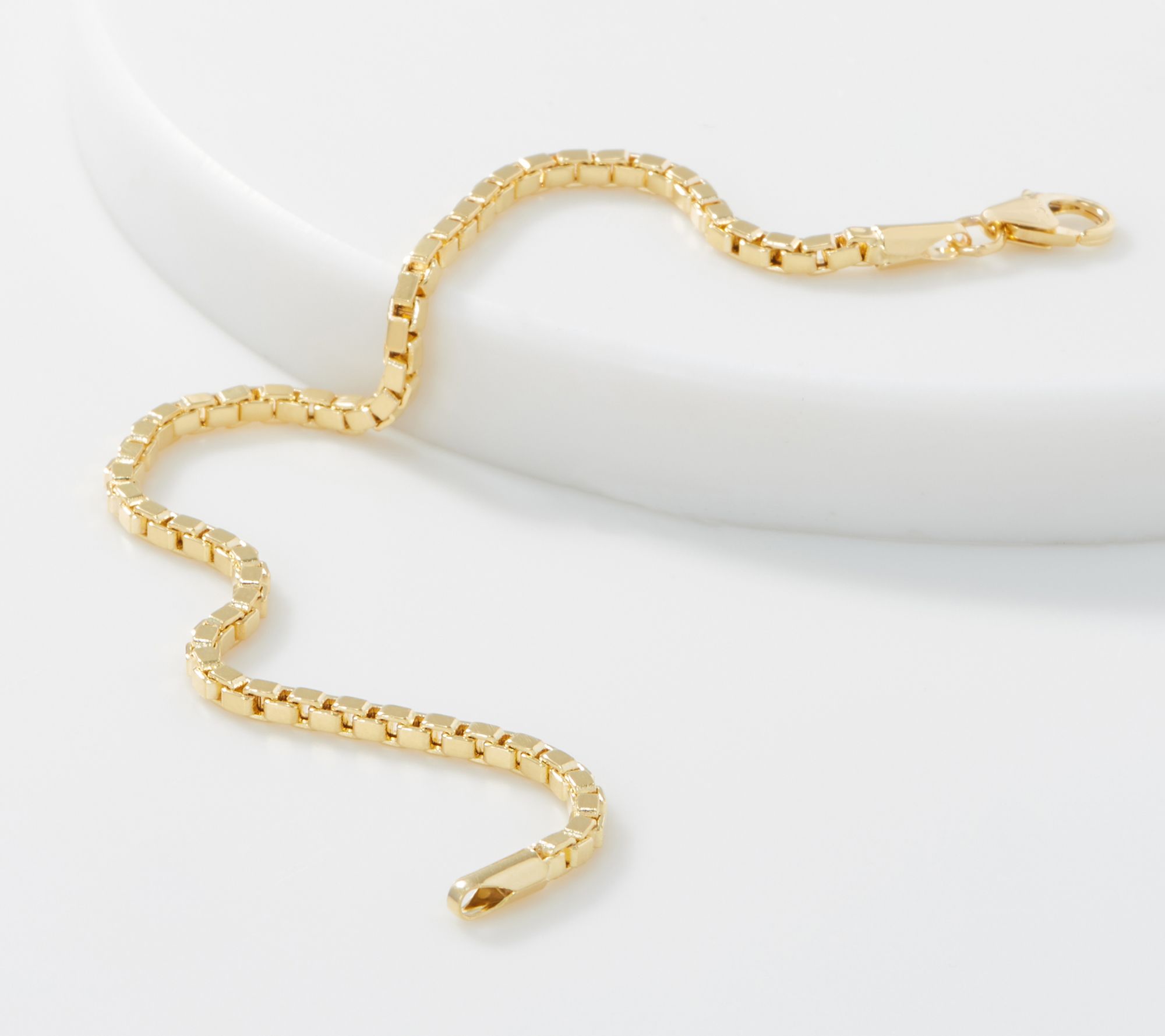 as-is-italian-gold-7-1-4-polished-chain-bracelet-14k-gold-3-8