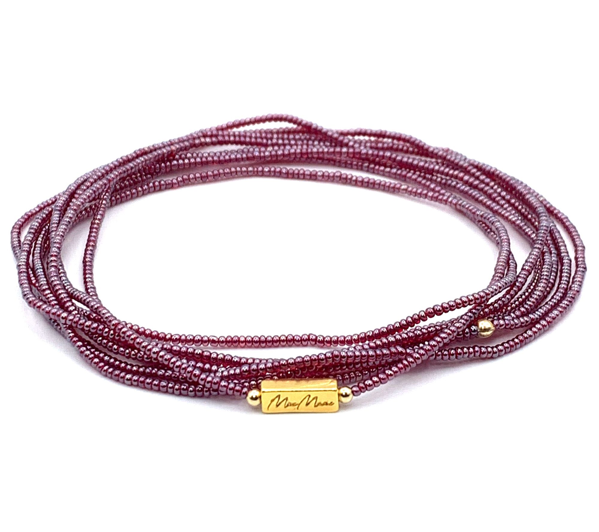 MaeMarie Wraps Blossom Bracelet, 14K Gold Plate d