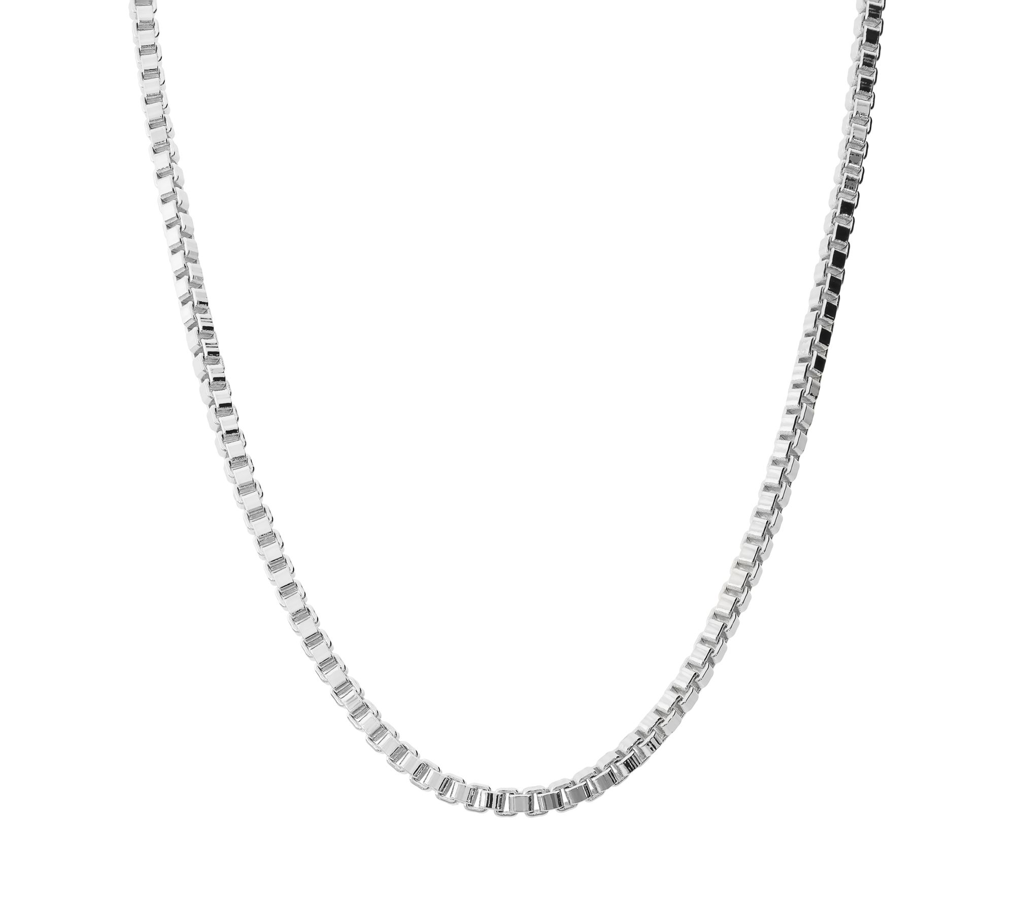 David Markstein Bronze 22" Bold Box Necklace w/ Magnet Clasp