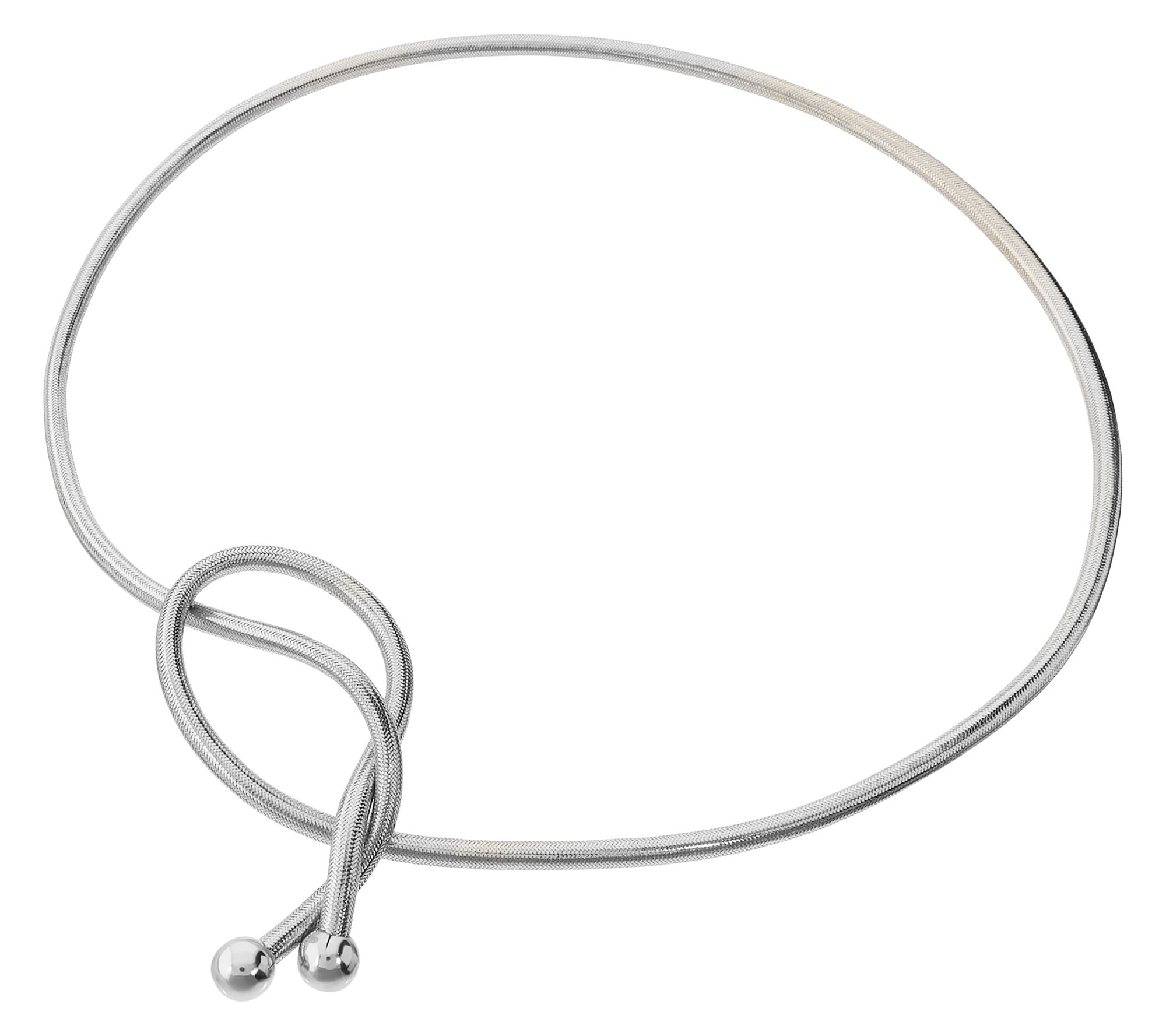 Italian Silver 4-in-1 Convertible Necklace to Bracelet