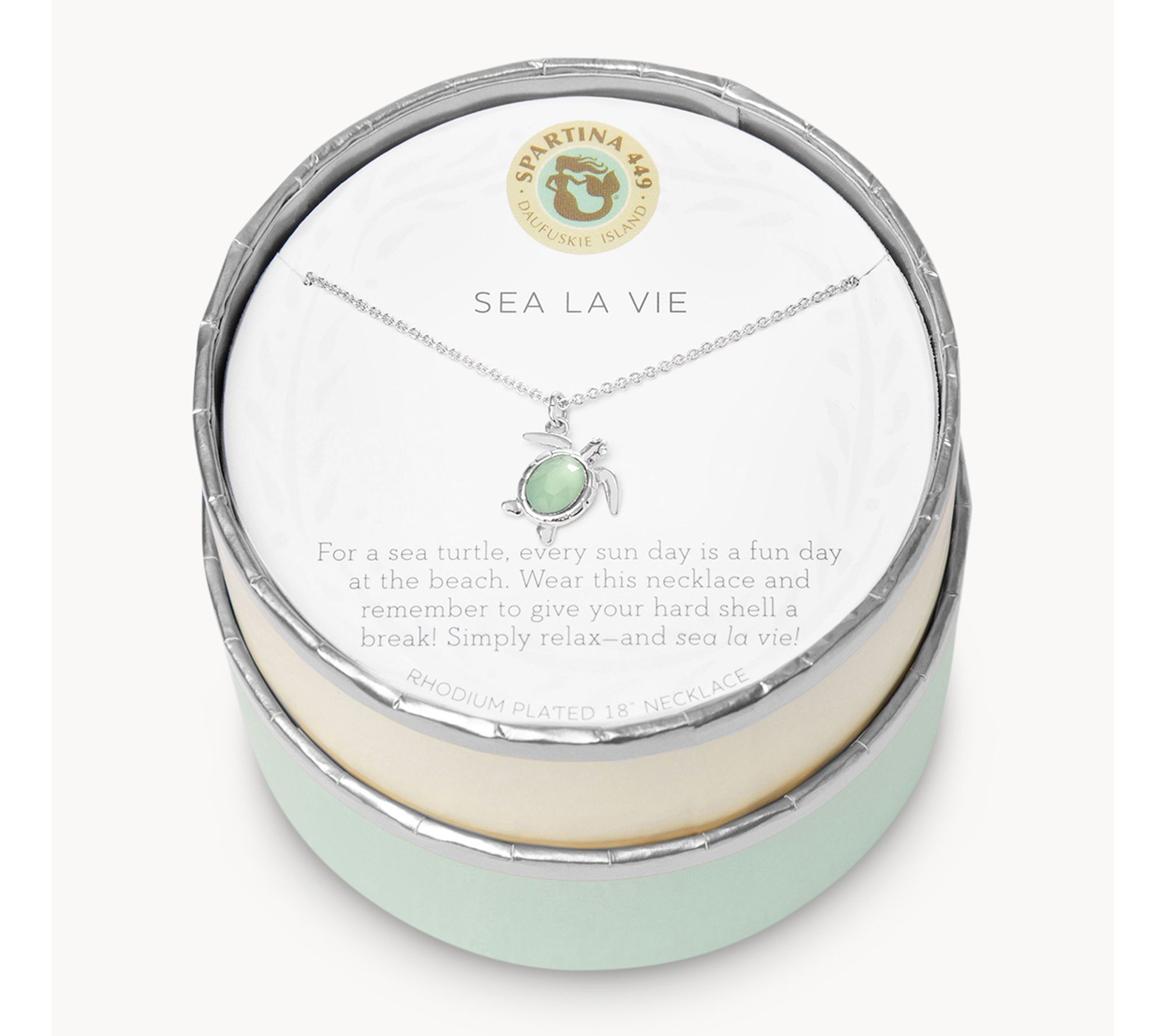 Spartina 449 Sea La Vie Sea Turtle Necklace