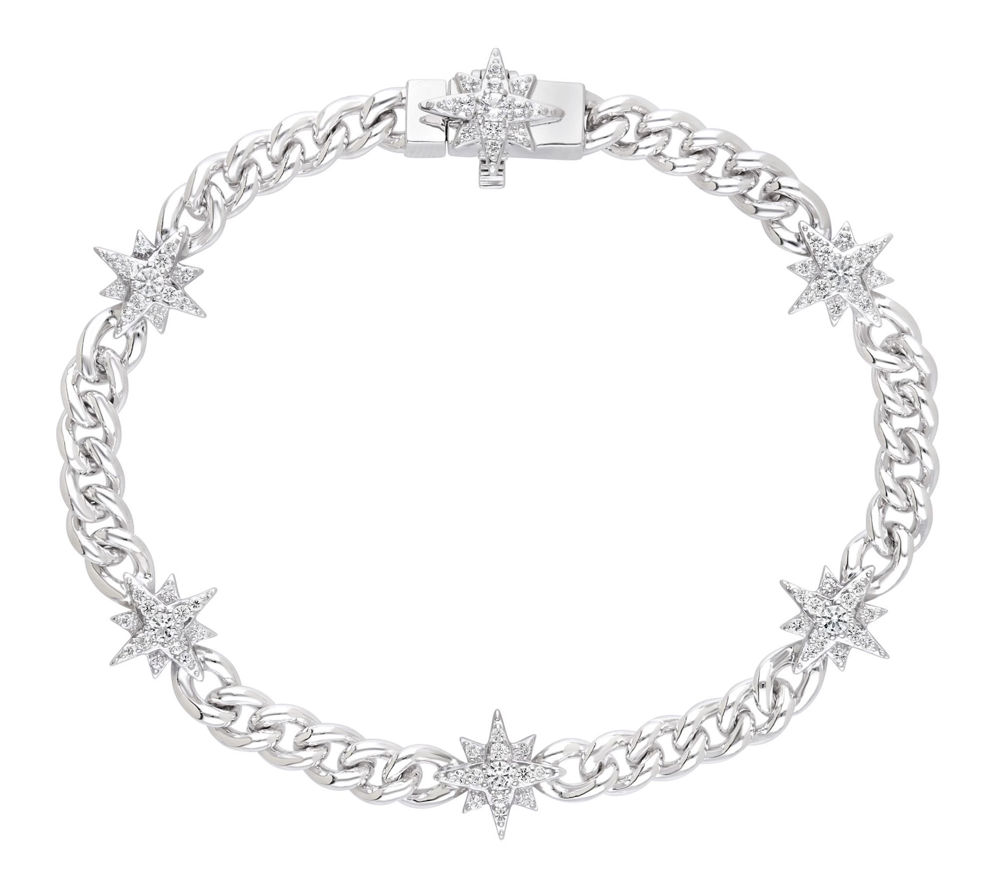 Margo Manhattan Sterling Gemstone Stella Bracelet