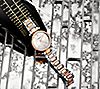 Stuhrling Women's Aria Two-Tone Silver Dial Watch, 2 of 3