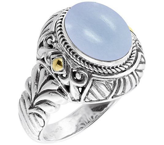 Artisan Crafted Sterling Silver Quartzite Ring