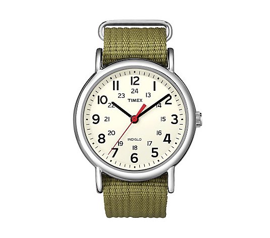 Timex Men's Olive Green Weekender Watch