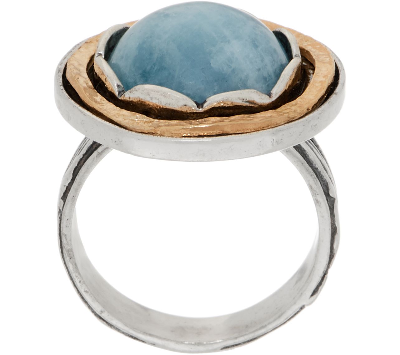 Or Paz Sterling Silver TwoTone Gemstone Ring