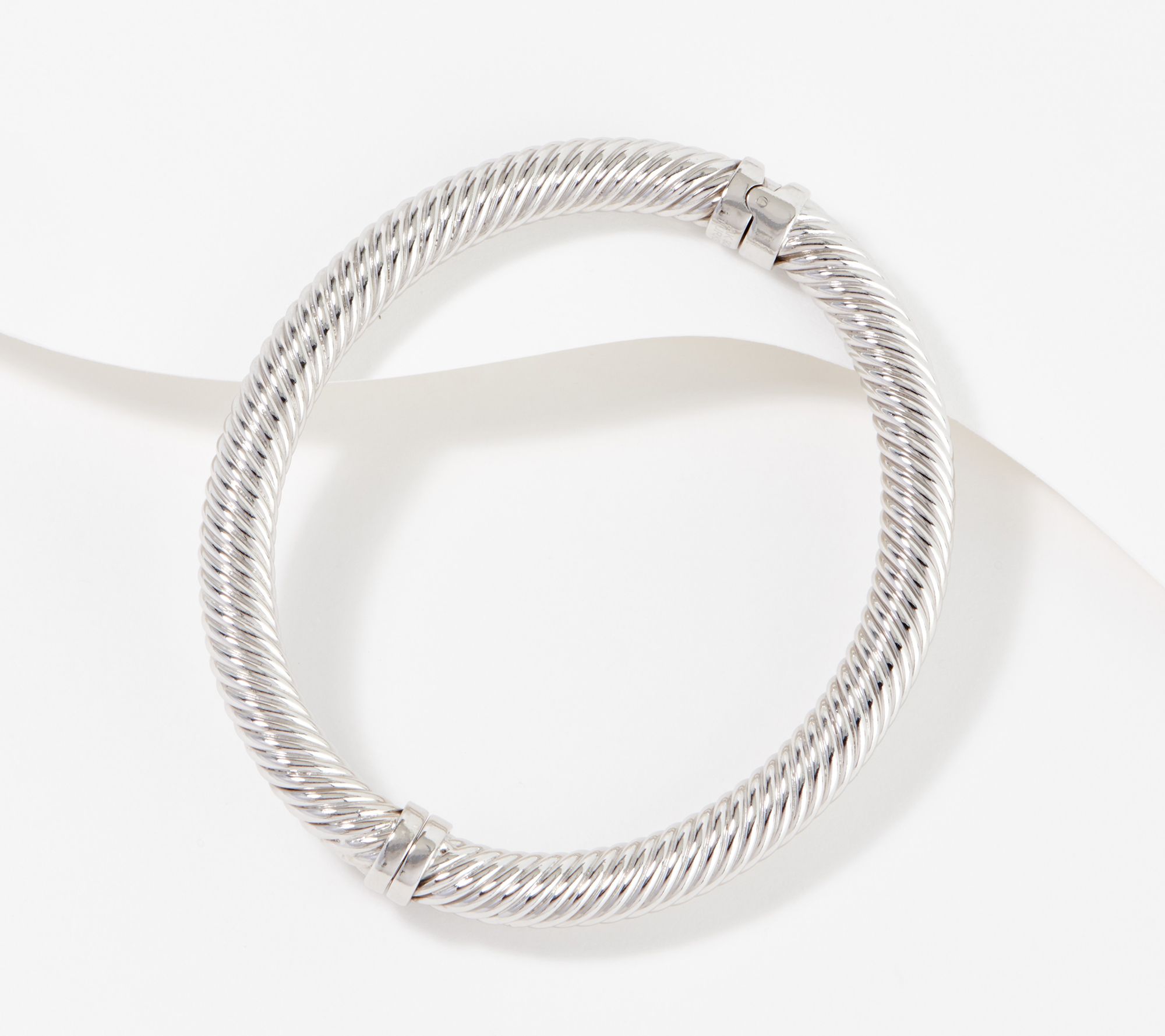 Silver twisted chain bracelet, Le 31, Men's Bracelets