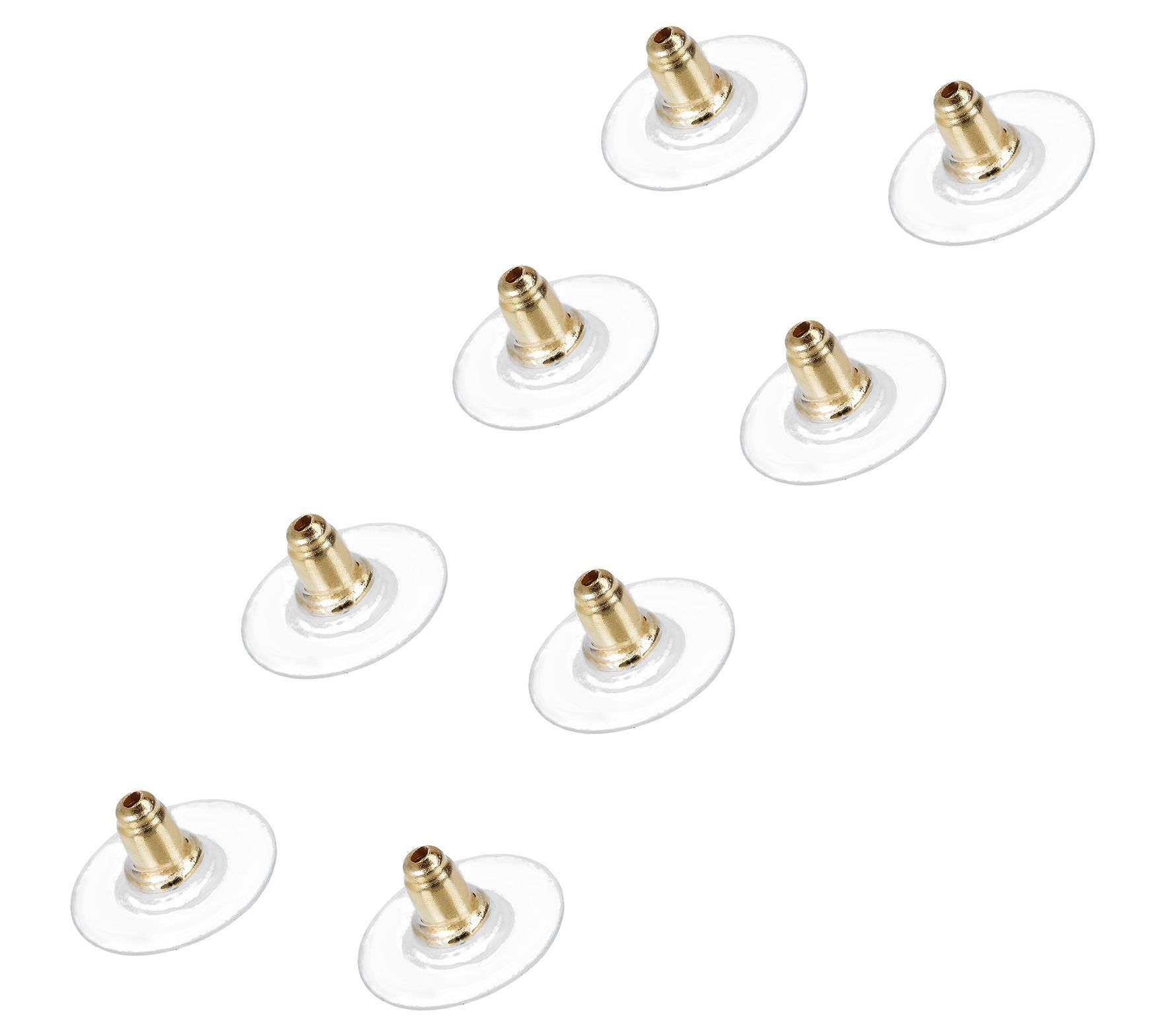 Italian Silver 4 Sets of Earring Clutches