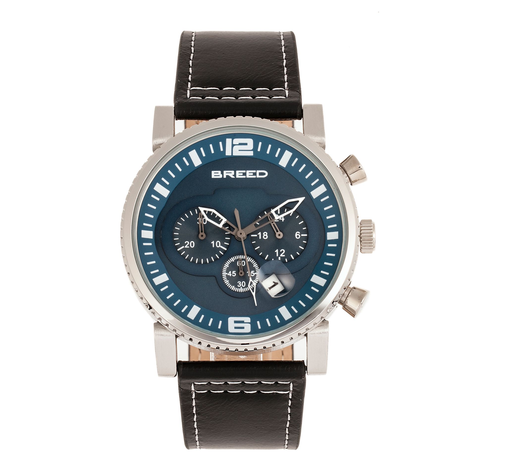 Breed Men's Ryker Chronograph Blue Dial Watch