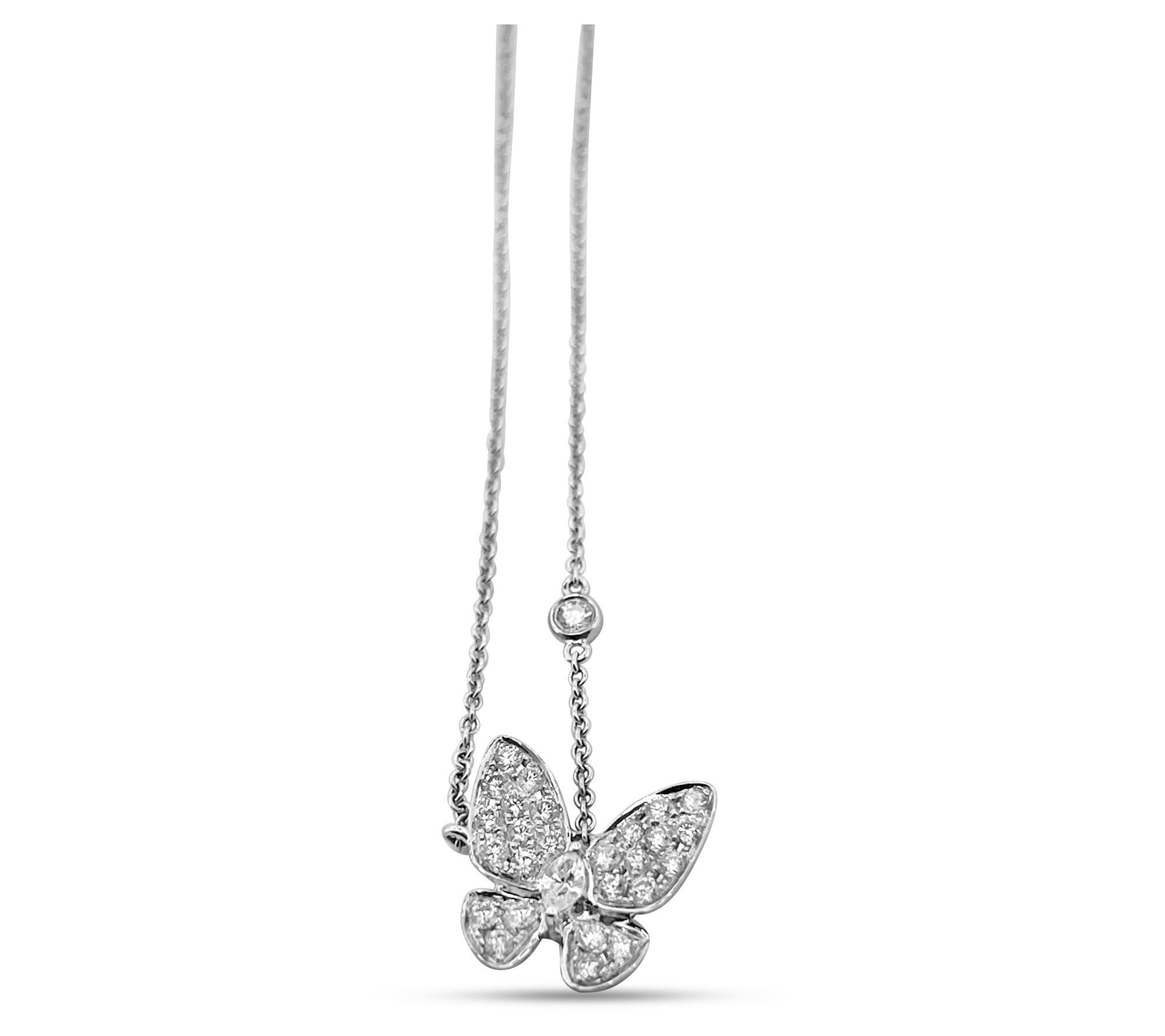 Qvc deals butterfly necklace