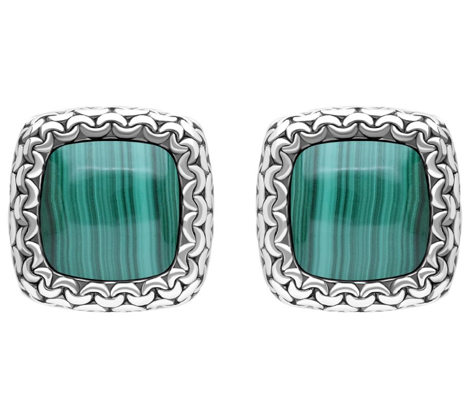 Tiffany Kay Studio Sterling Silver Gemstone Button Earrings