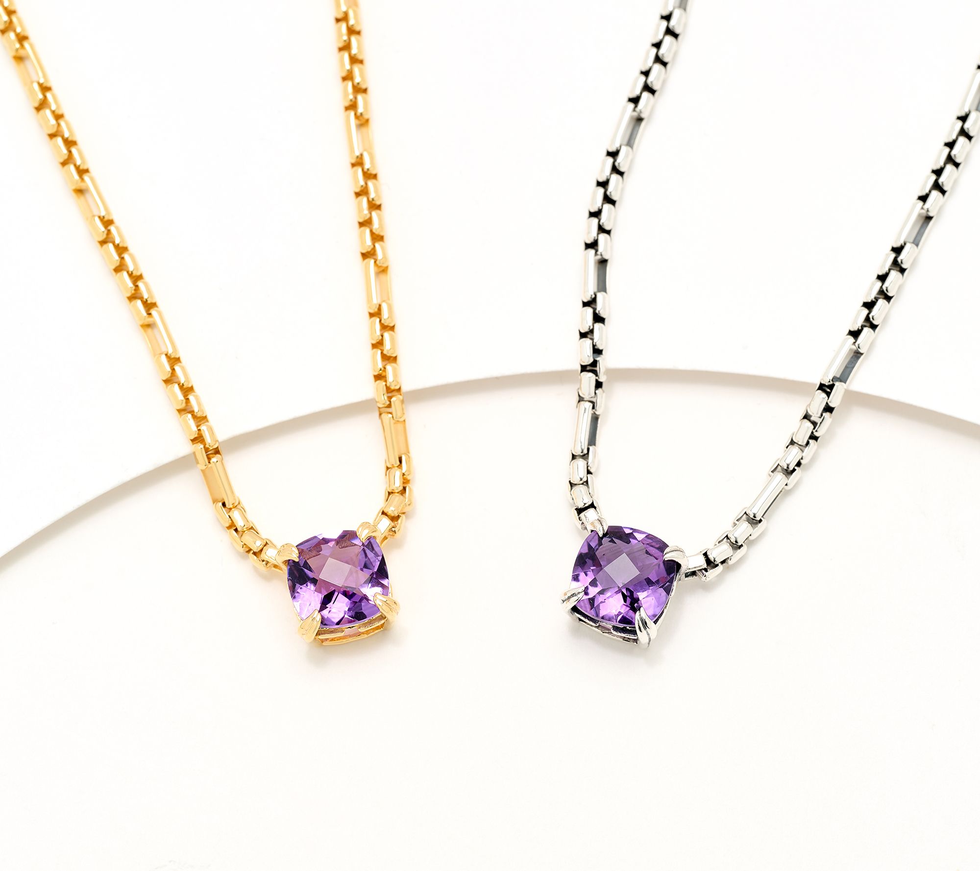 Christian James by Scott Grimes Gemstone 7x1 Luciano Necklace, Sterl