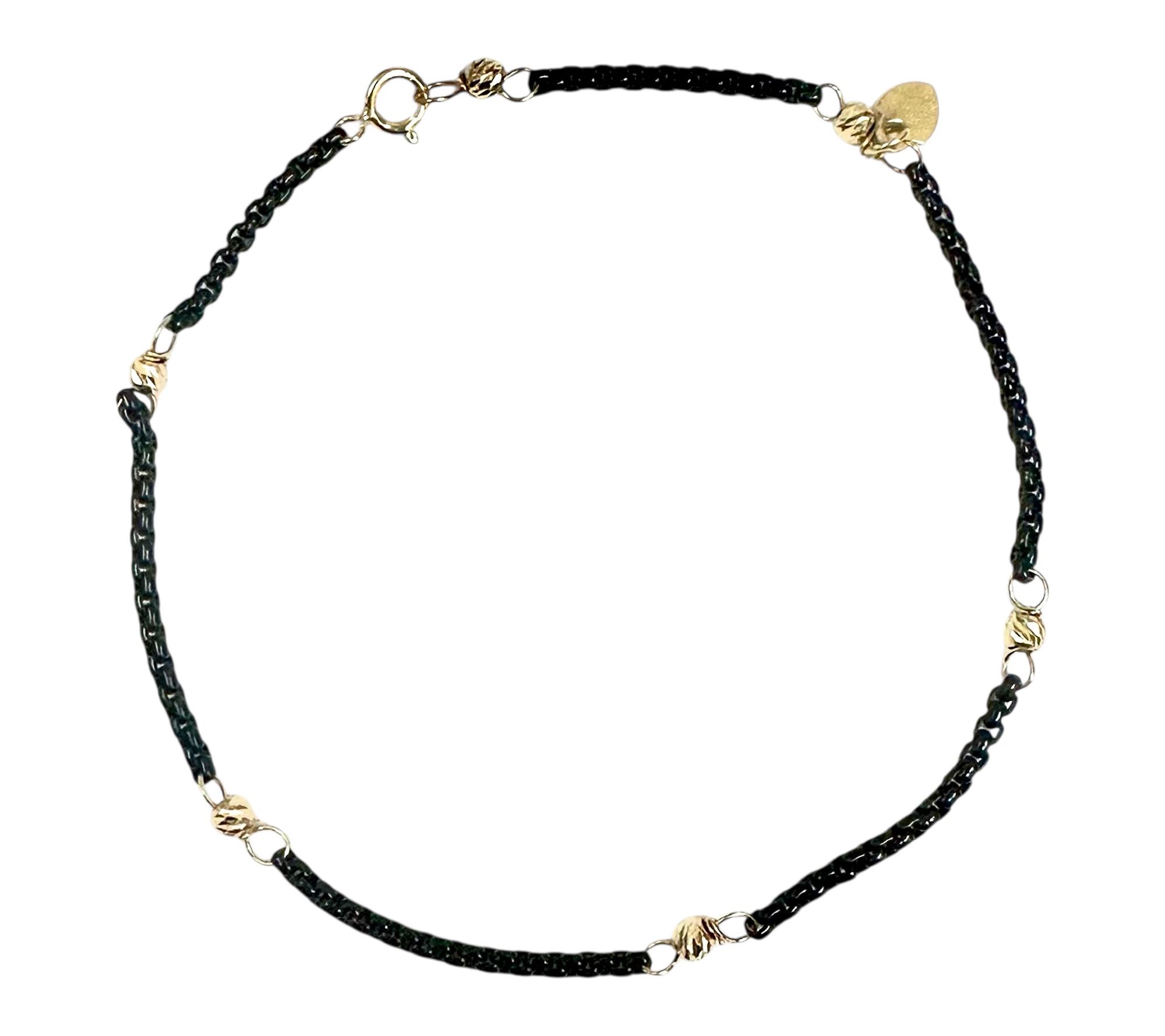 Alkeme 10K Gold "The Mix" Two-Tone Bracelet