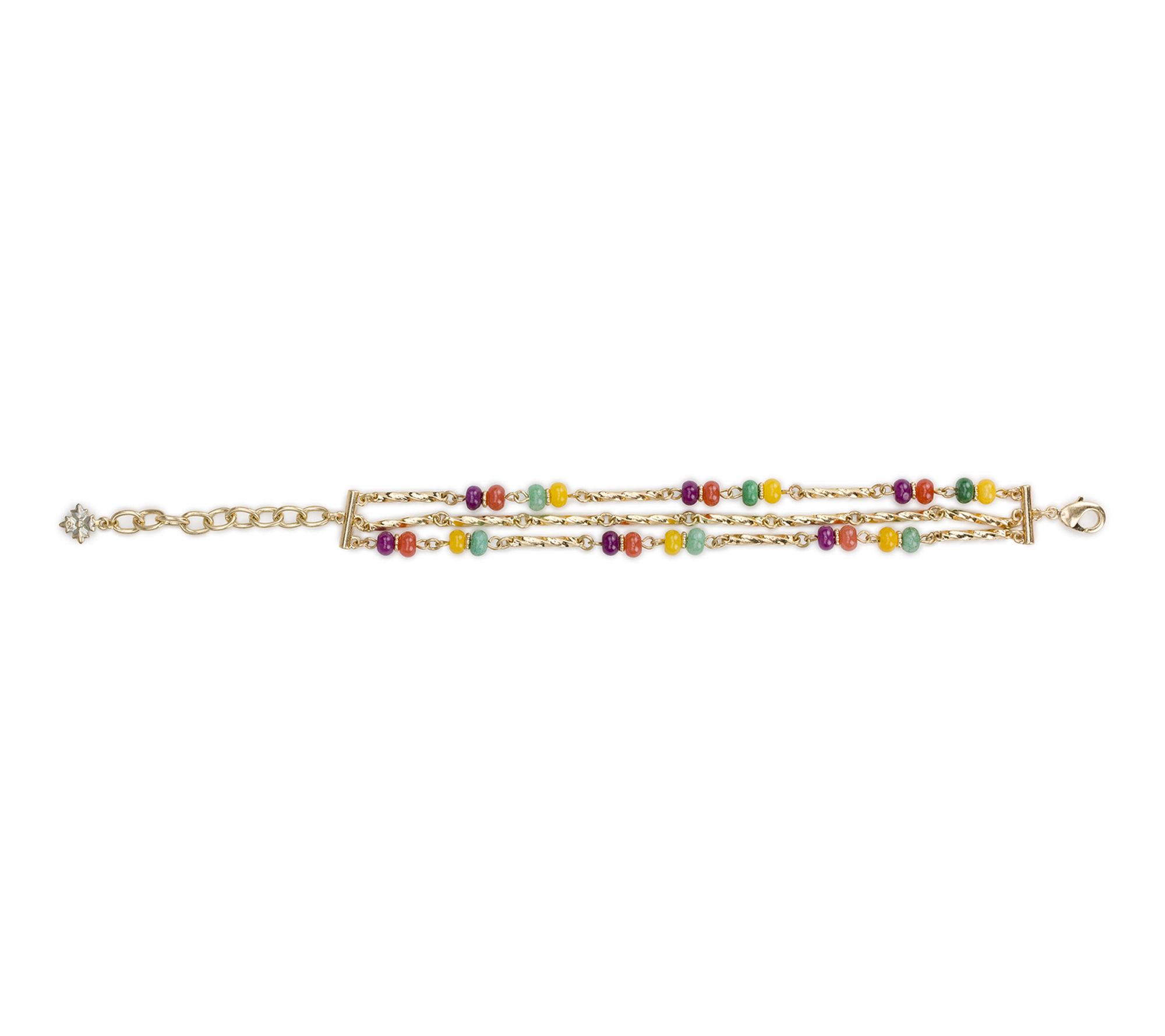Patricia Nash Fruit Collection Triple Strand Bracelet