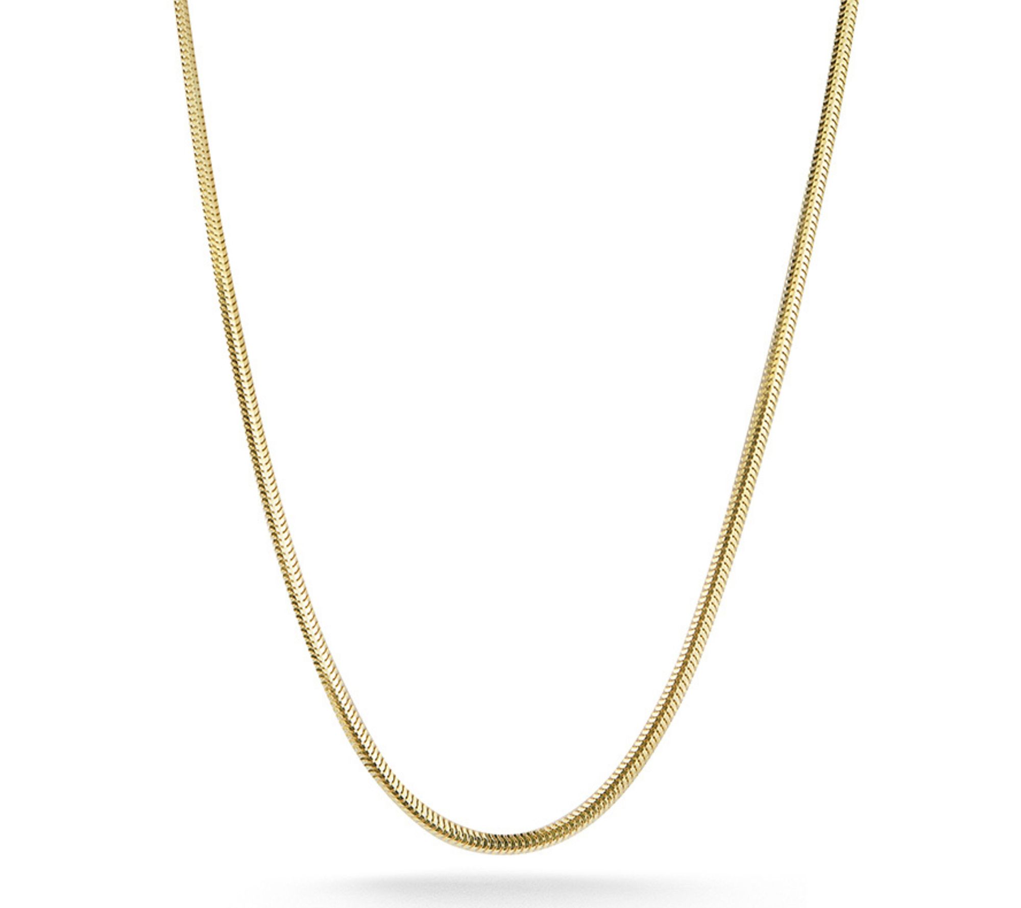 Italian Silver 16" Snake Chain Necklace, Sterling