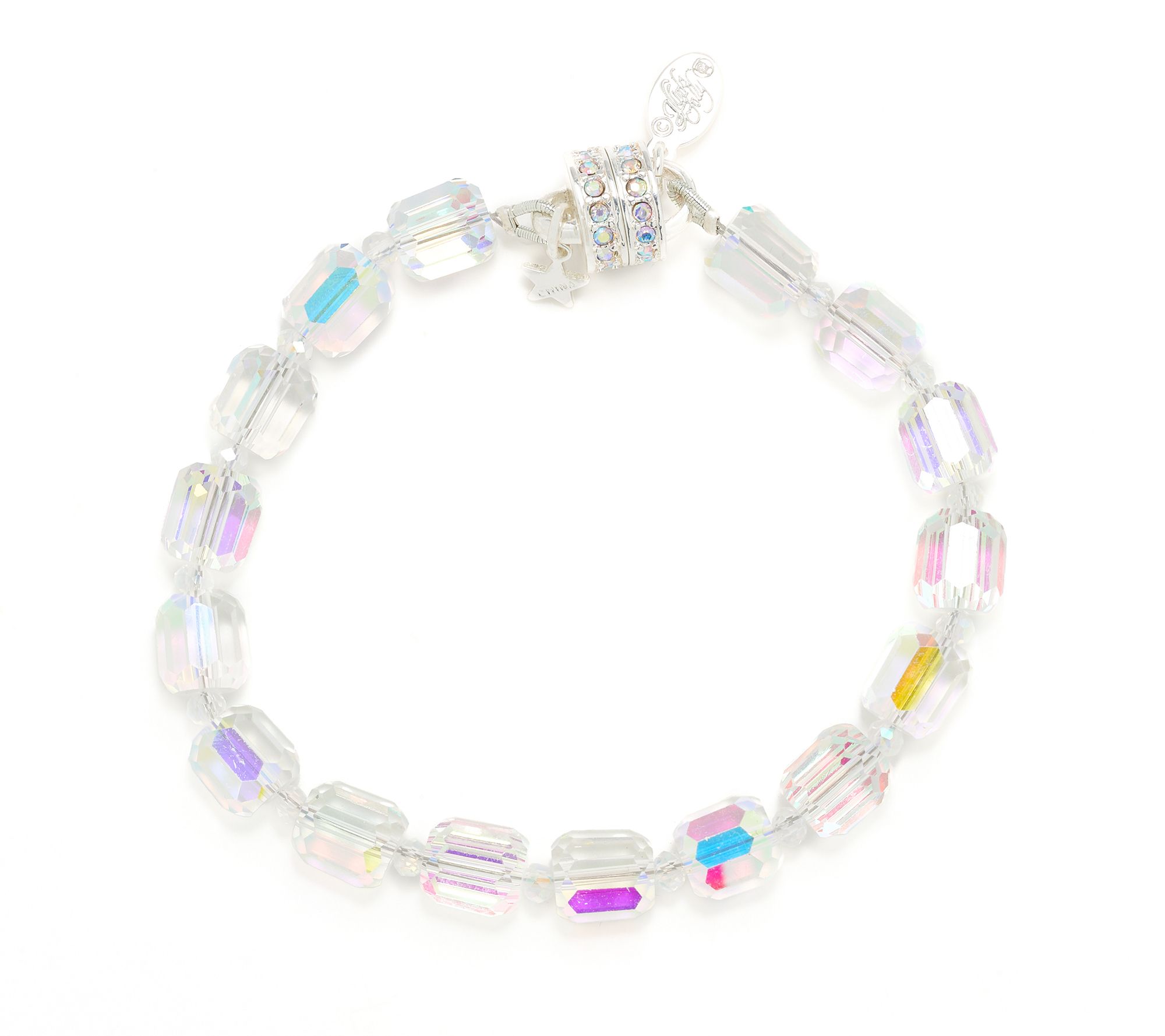 "As Is" Kirks Folly Crystal Romance Magnetic Bracelet
