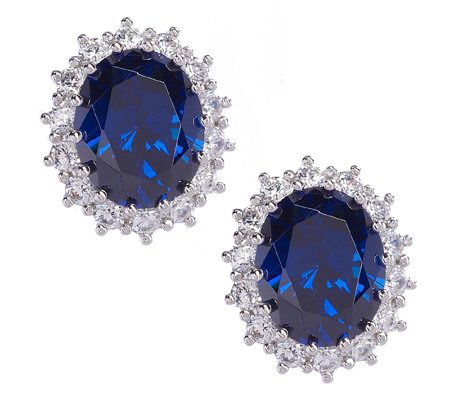 Qvc shop sapphire earrings