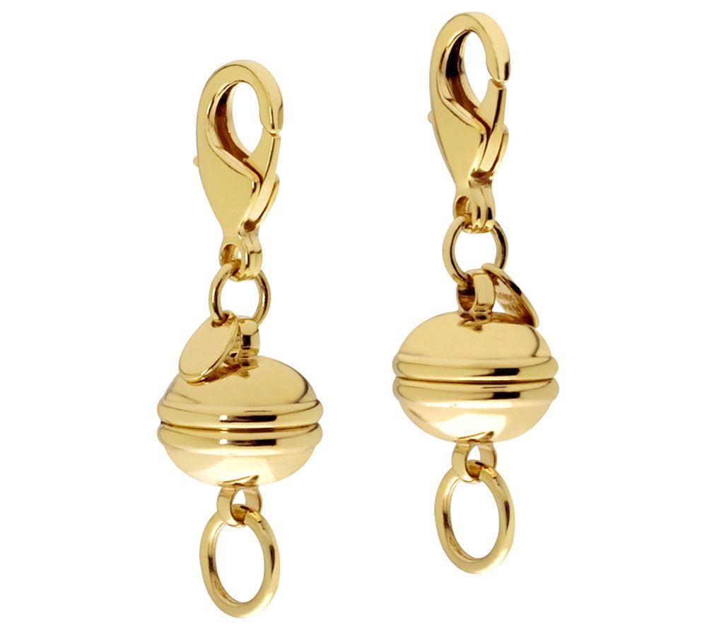 Bronzo Italia Lobster Claw w/ Magnetic Bead Clasps