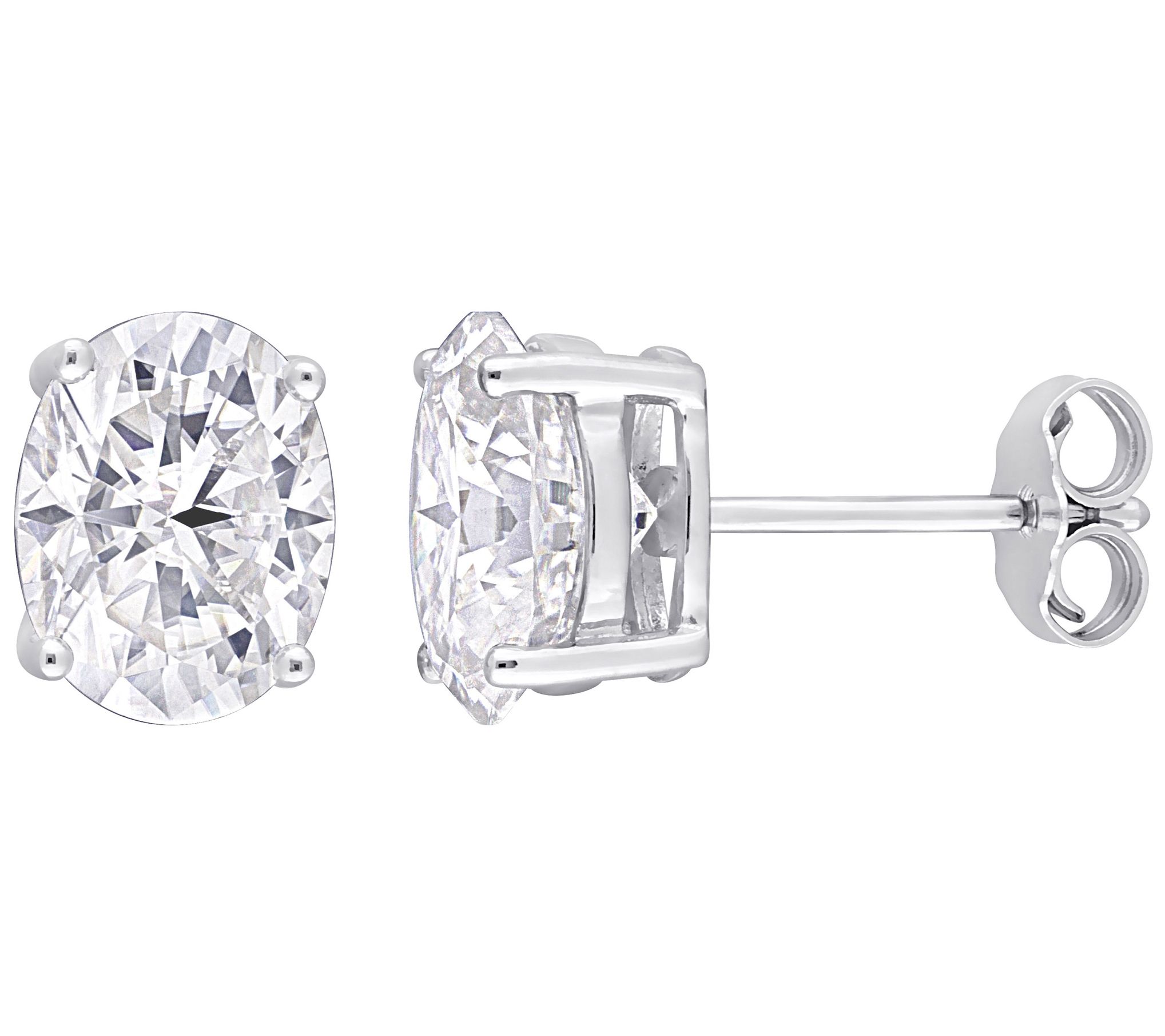 Qvc on sale moissanite earrings