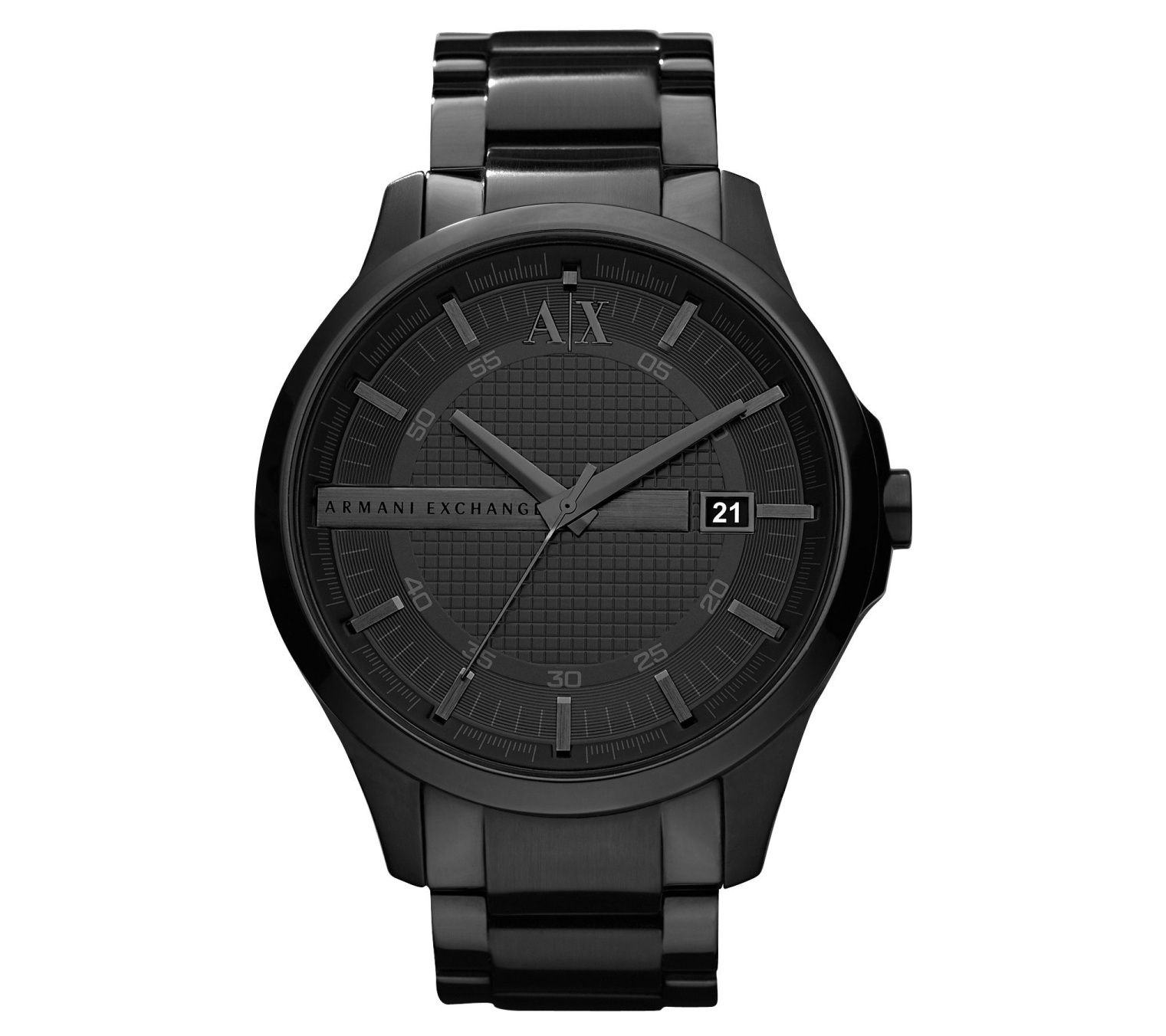 Armani Exchange Men's Whitman Black IP Stainles s Steel Watch