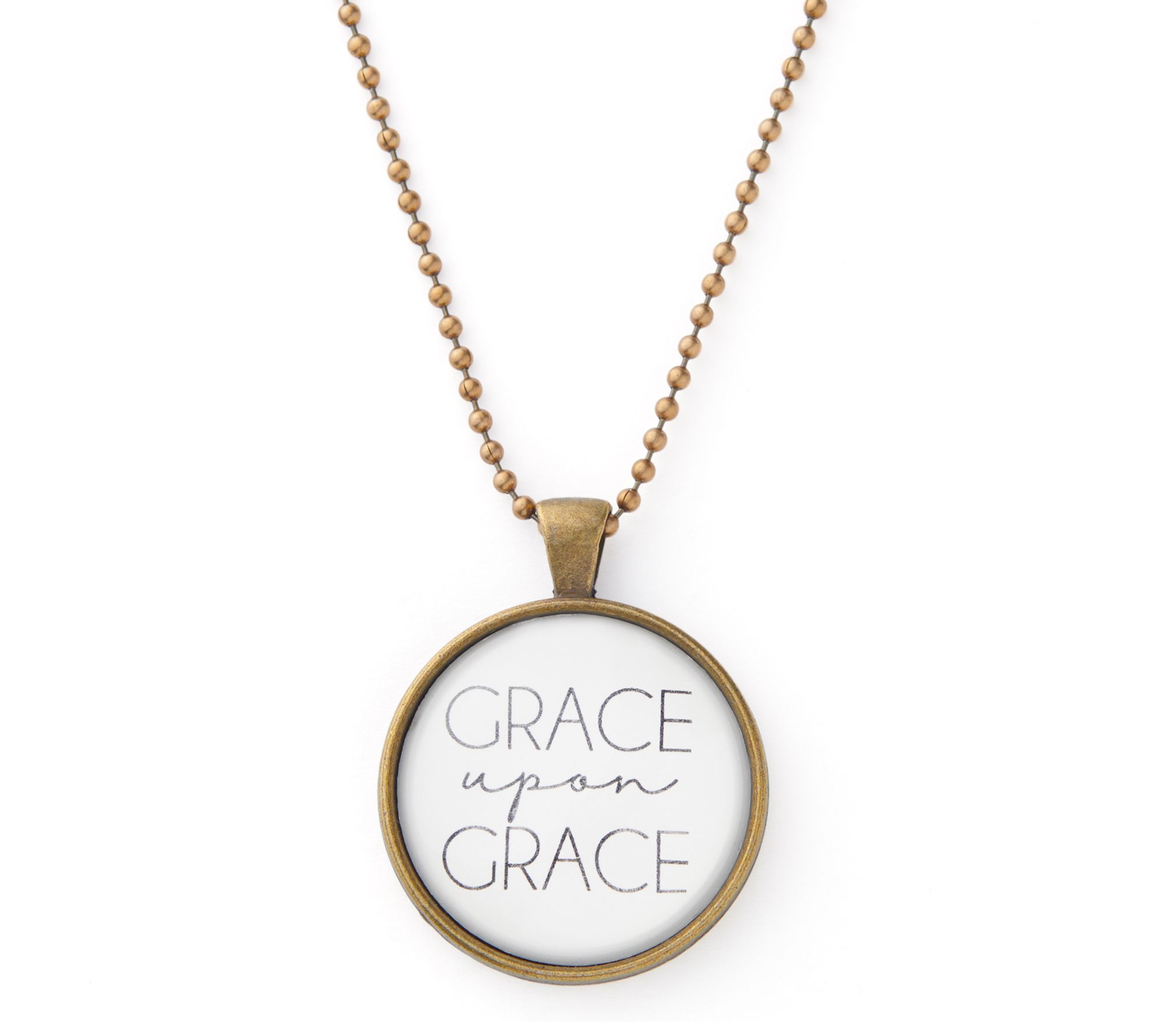 The Vintage Sparrow Grace Upon Grace Pendant w/Chain
