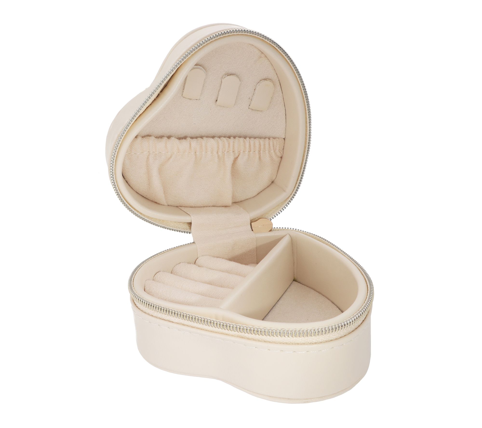 Heart Travel Jewelry Case