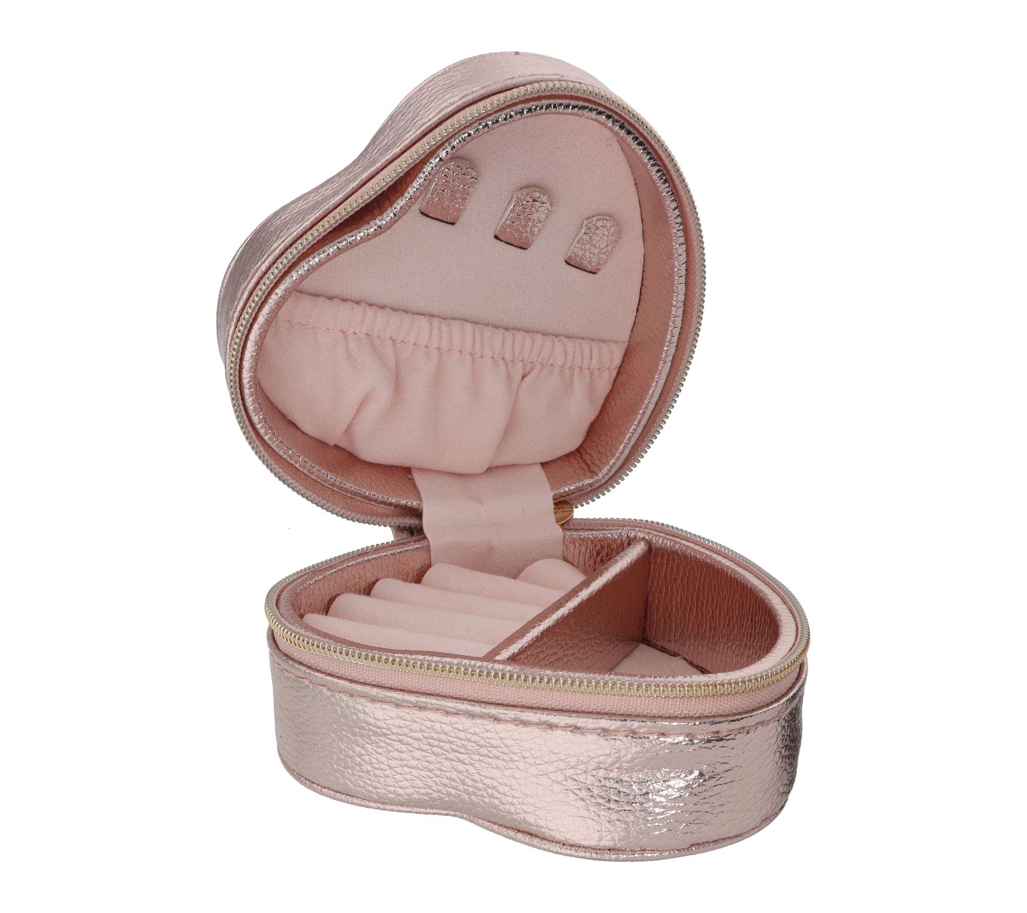 Heart Travel Jewelry Case