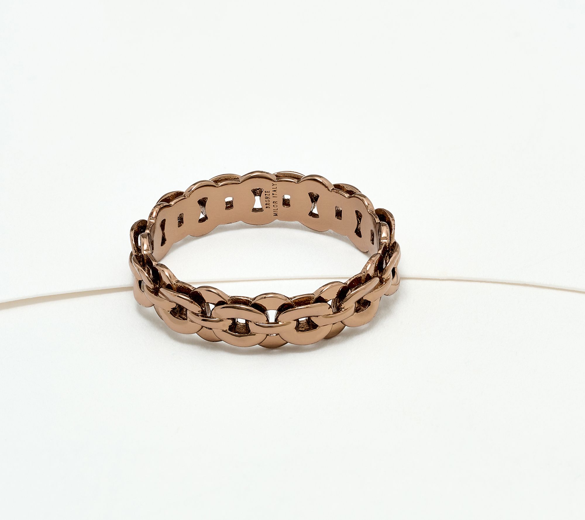 David Markstein Bronze Premiere Etruscan Weave Ring