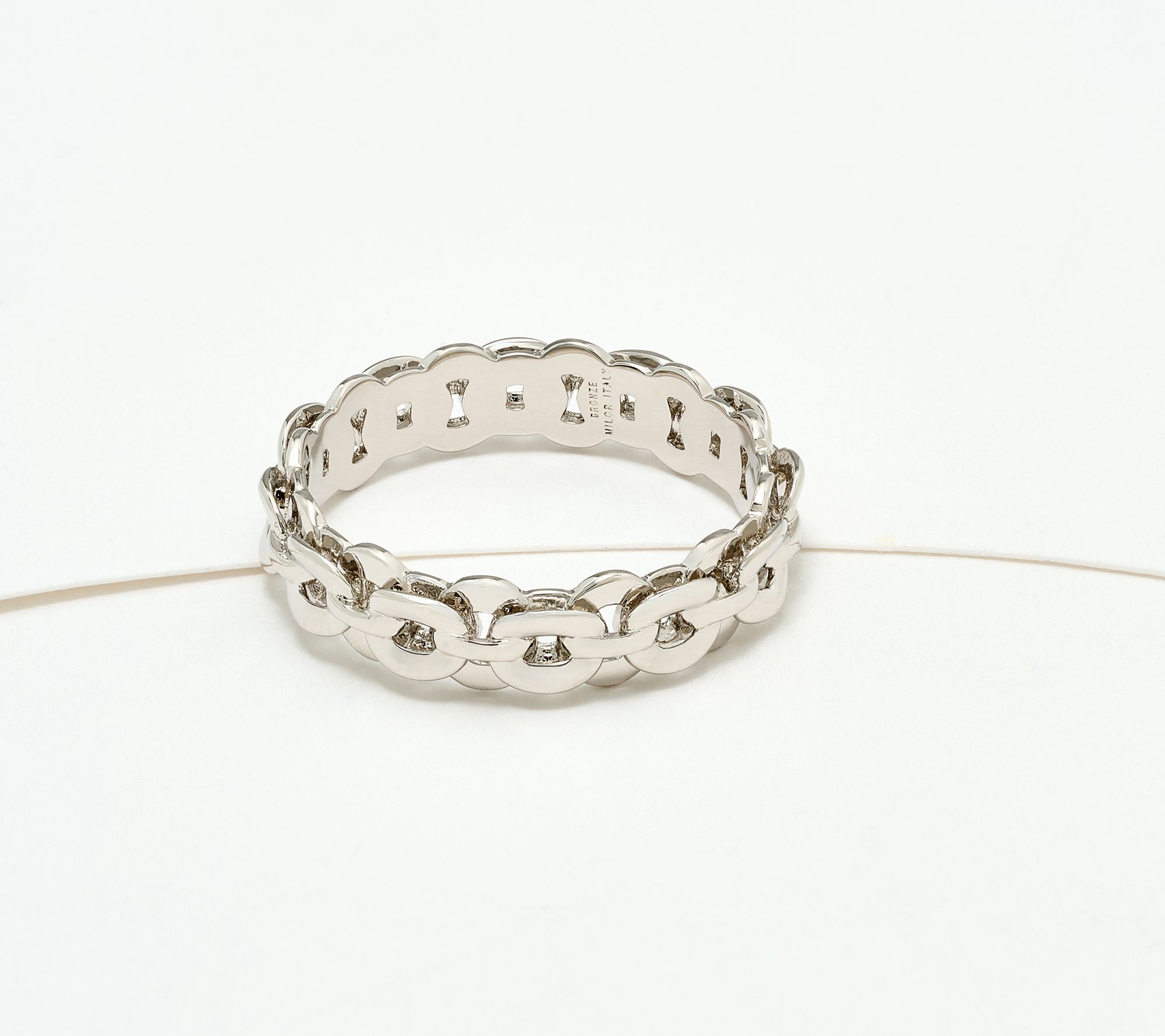 David Markstein Bronze Premiere Etruscan Weave Ring