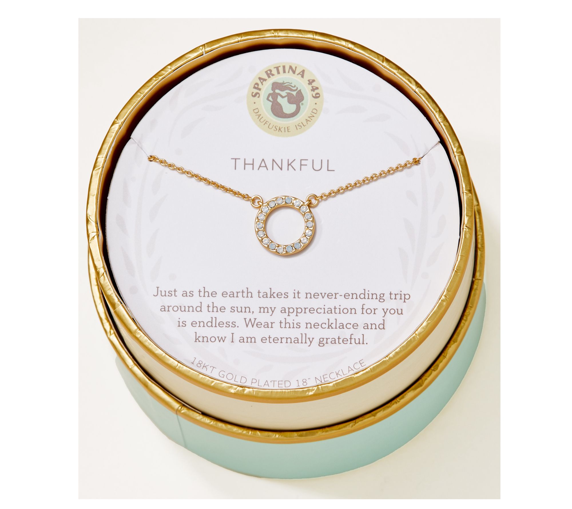 Spartina 449 Sea La Vie Thankful Necklace
