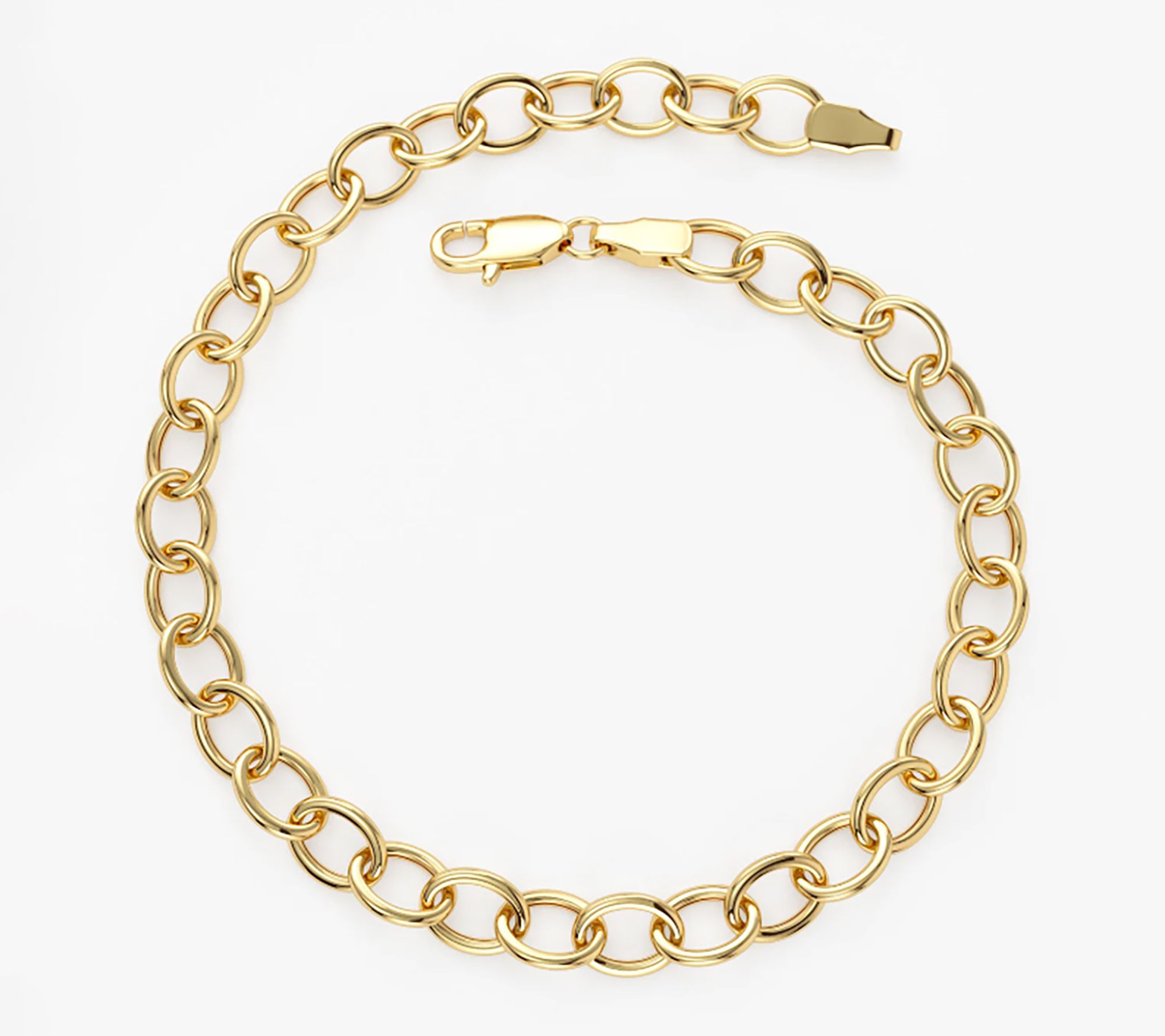 Alkeme 14k Gold Rollo Link Bracelet