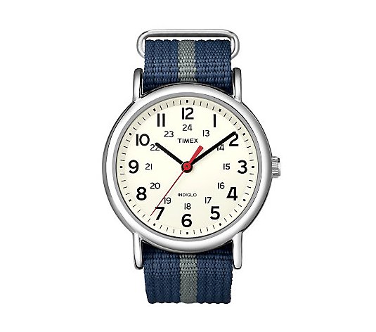 Timex Men's Blue and Gray Weekender Watch