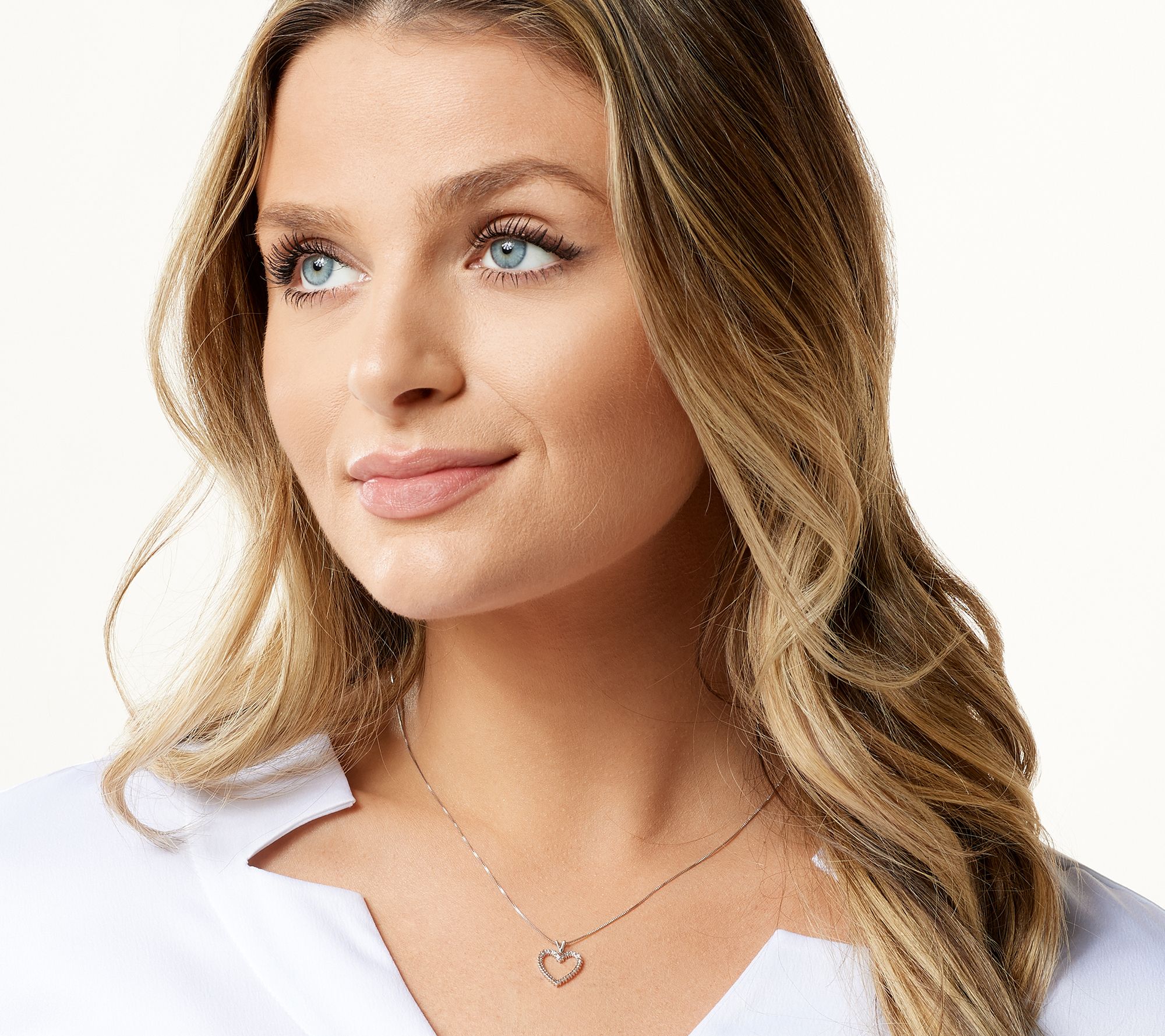 Affinity Sterling Silver or 14K Gold Plated Motif Necklace - QVC.com