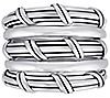 Peter Thomas Roth Sterling Hudson Stacked Fan Ring
