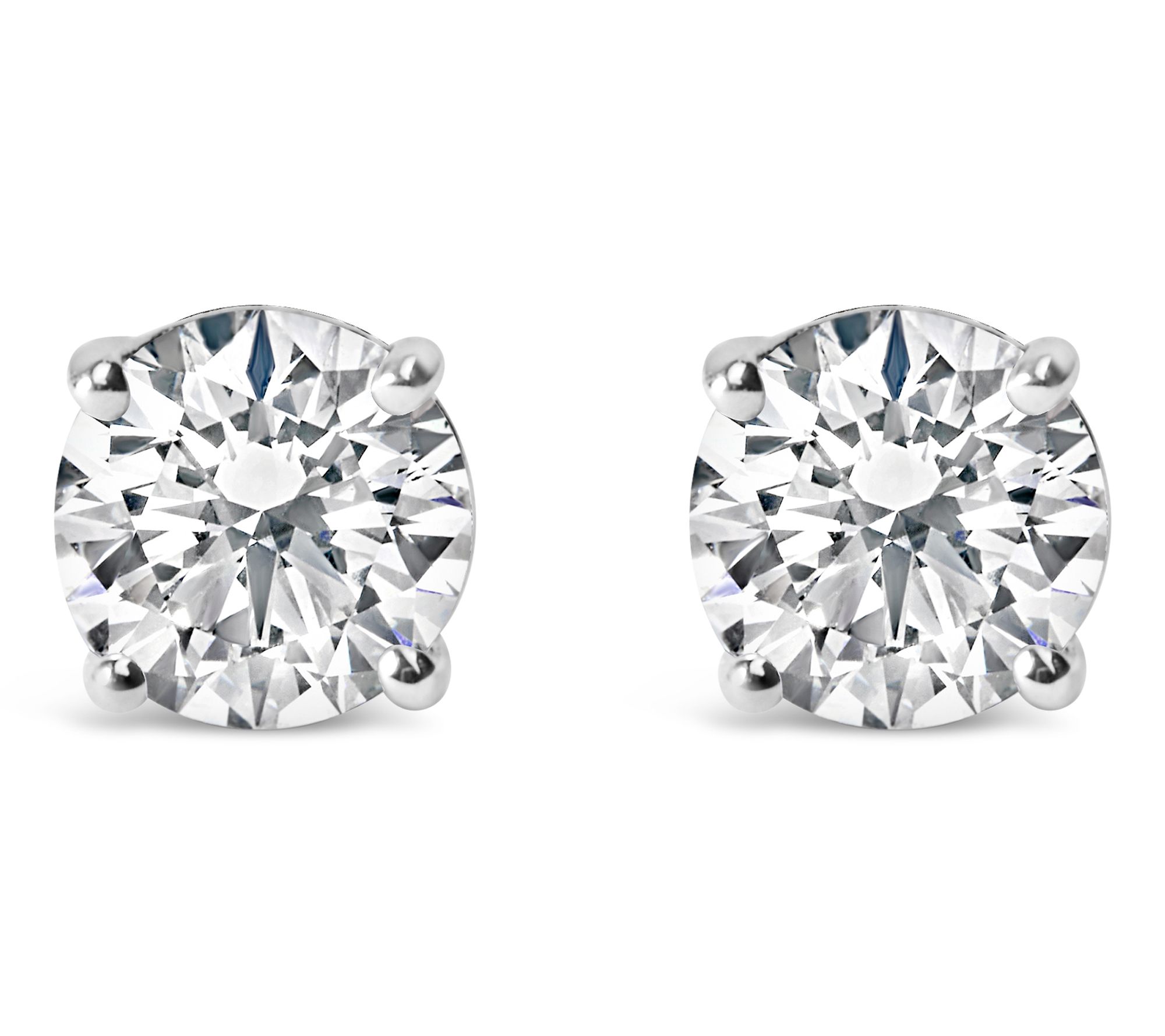 Haus of Brilliance Lab Grown Diamond Earrings,Sterling