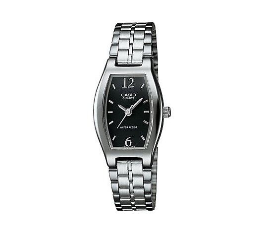 Casio Ladies' Classic Black Dial Watch