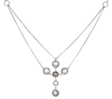 Anthony Nak Sterling Gemstone Signature Necklace - QVC.com