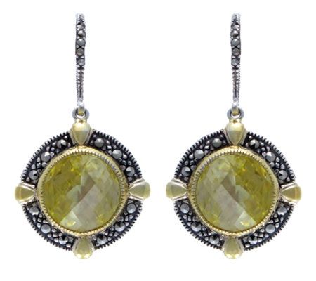 Suspicion Sterling Canary Simulated Diamond Earrings