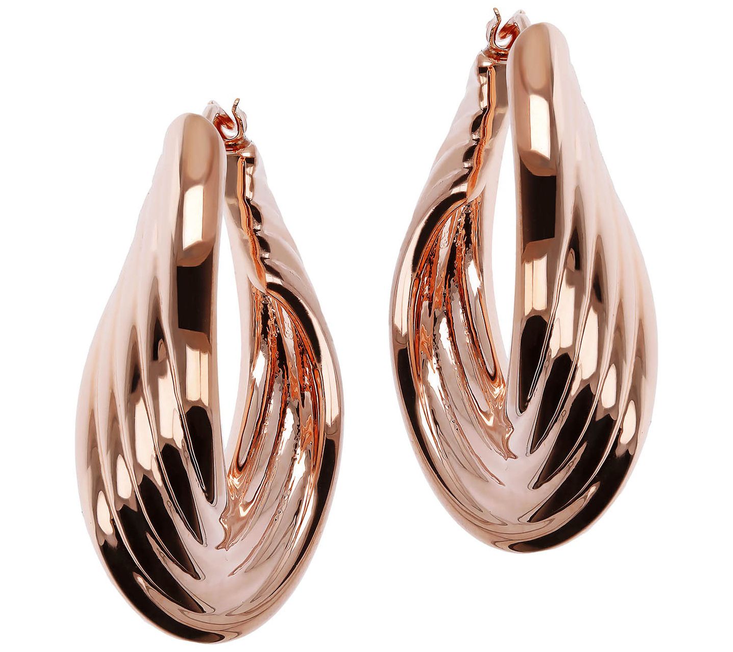 BellaOro Twisted Multi-Hoop Earrings, 14K