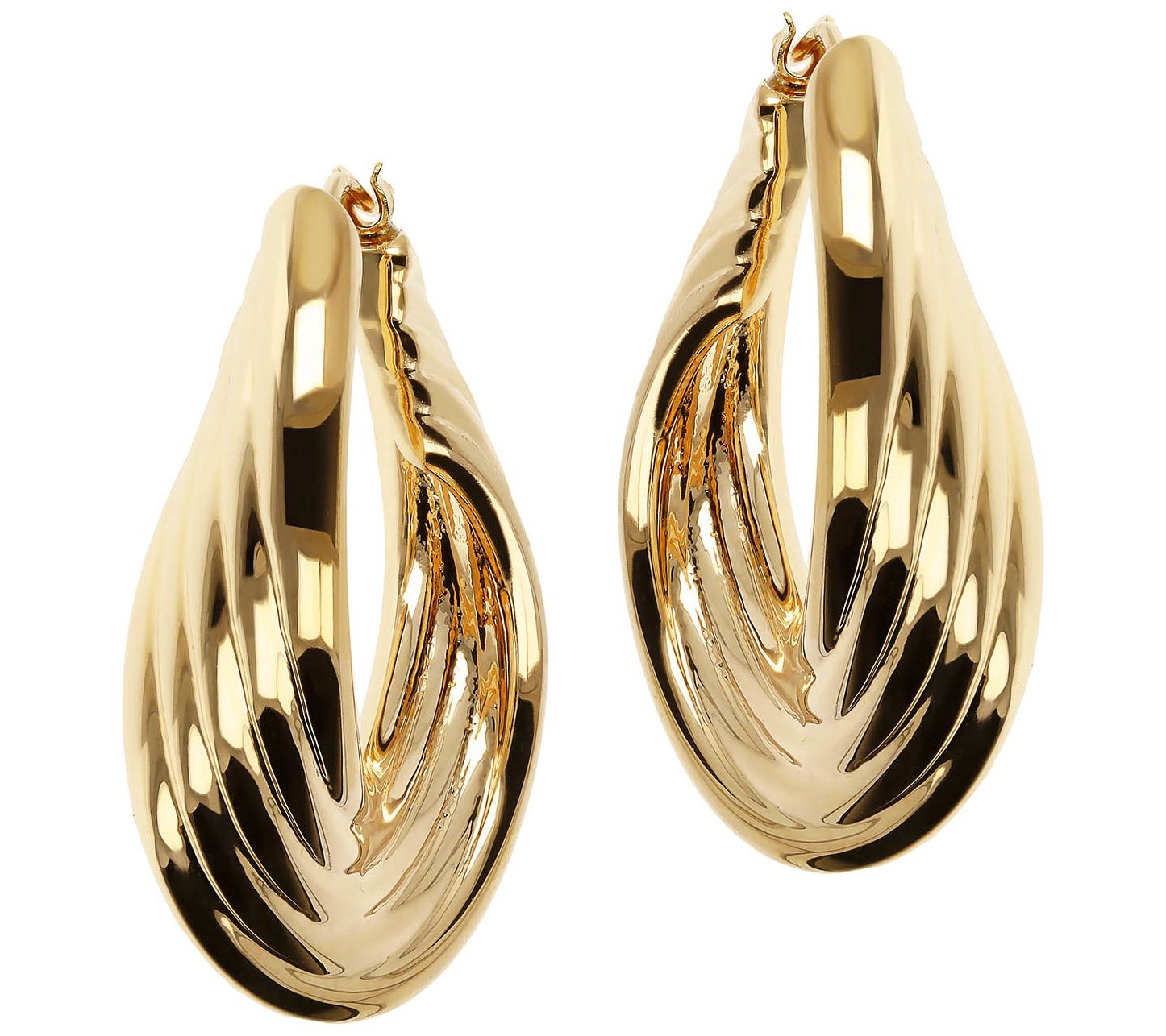 BellaOro Twisted Multi-Hoop Earrings, 14K