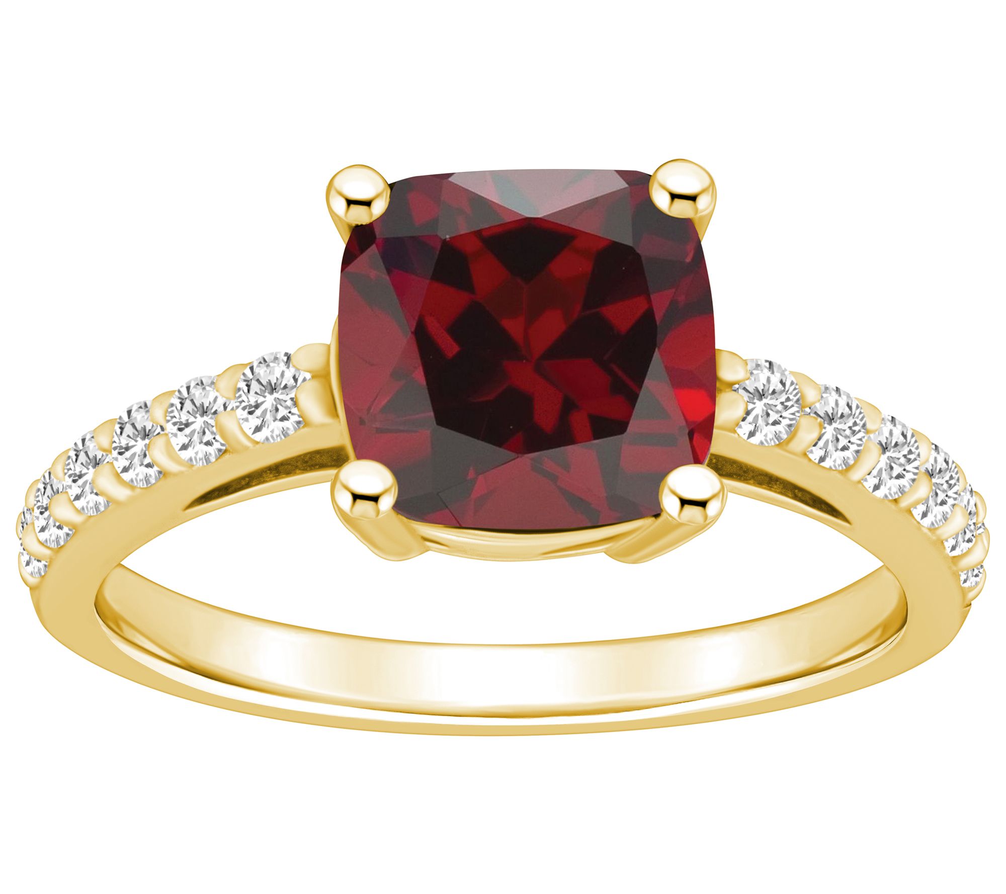 Qvc deals garnet rings