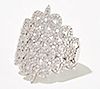 Affinity Diamonds 1cttw Lace Design Statement Ring, Sterling Silver
