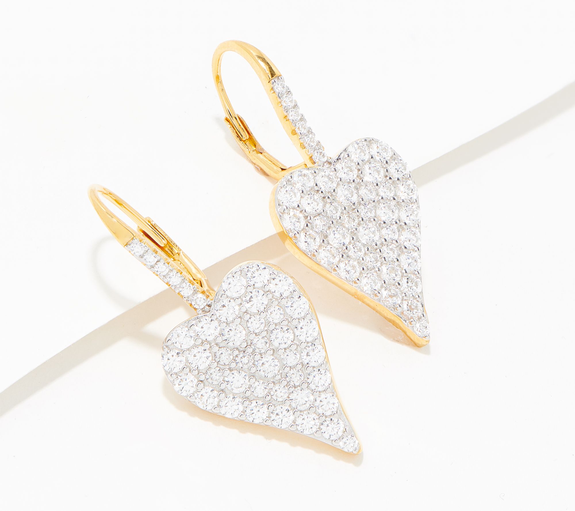 Authentic Louis Vuitton LV Initial Heart Gold Earrings Women From Japan
